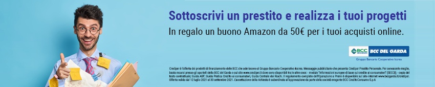 Operazione a premi PIU’ BUONI CON BCC DEL GARDA Operazione a premi PIU’ BUONI CON BCC DEL GARDA
