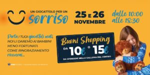 Centro Europa 2023 - Promozione Evento solidale UN GIOCATTOLO PER UN SORRISO