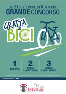 Concorso a premi GRATTA&BICI Centro-Commerciale Treviglio