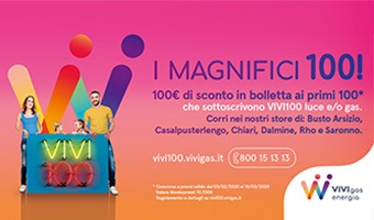 Concorso a premi VIVIGAS I MAGNIFICI-100