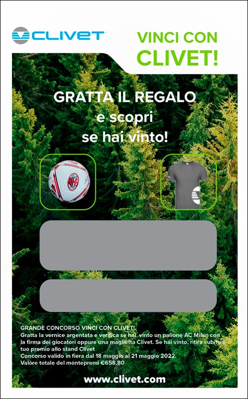 VINCI CON CLIVET - Concorso Gratta&Vinci VINCI CON CLIVET - Concorso Gratta&Vinci