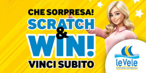 Concorso a premi Centro Commerciale LE_VELE_2024 SCRATCH and WIN