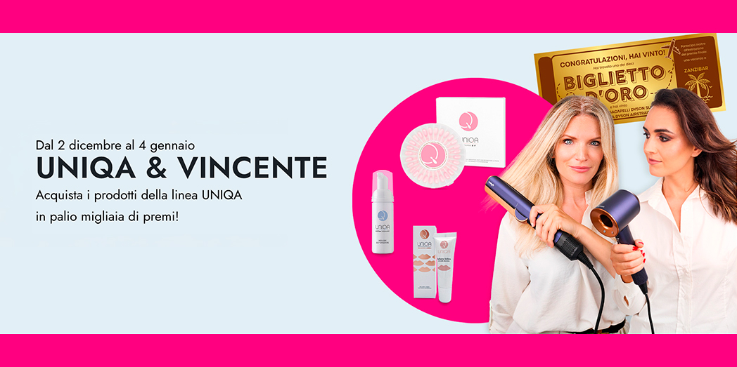 Concorso a premi "Uniqa e Vincente 2025" per PEA Cosmetics S.r.l.