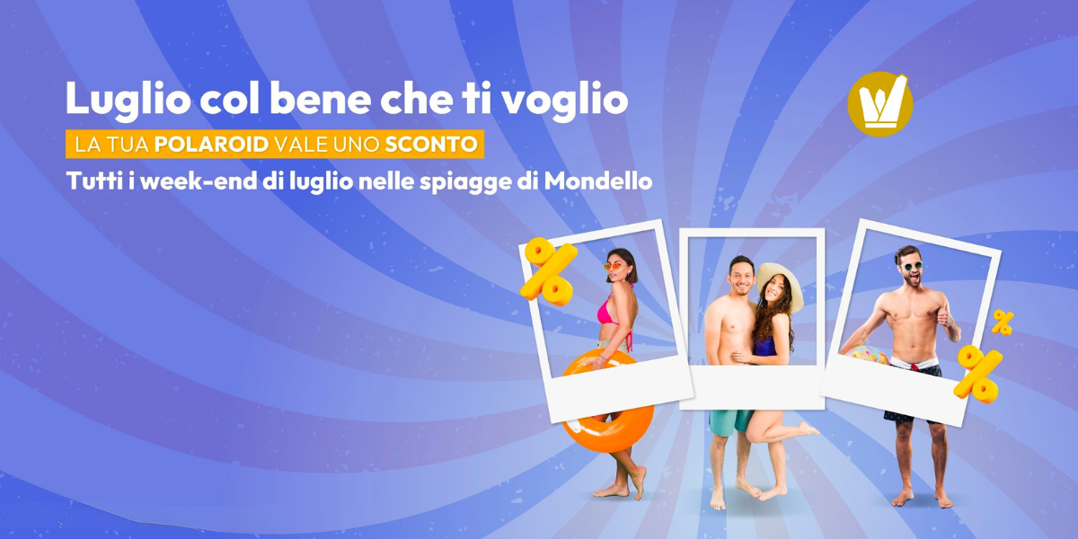 Guerrilla marketing Luglio col bene che ti voglio 2025 per il C. C.le Conca d'Oro