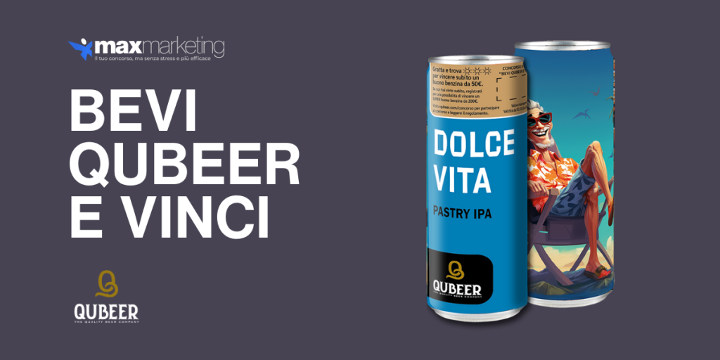 Concorso a premi “Bevi Qubeer e Vinci” 2025 per Qubeer S.r.l